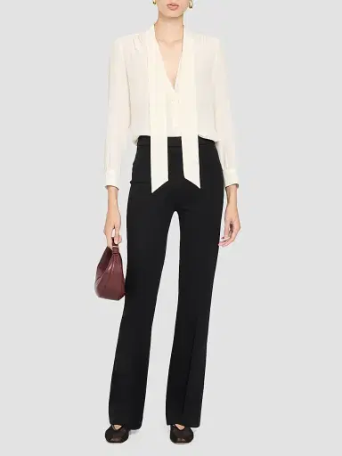 Veronica Beard Women's Gracie Straight-Leg Pants | Thumbnail 2 Veronica Beard Women's Gracie Straight-Leg Pants | Thumbnail 2
