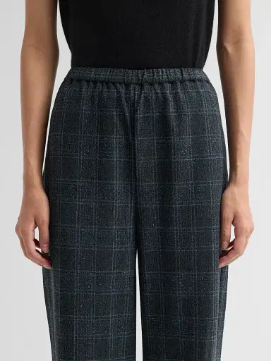 Staud Women's Denali Plaid Pants | Thumbnail 5 Staud Women's Denali Plaid Pants | Thumbnail 5