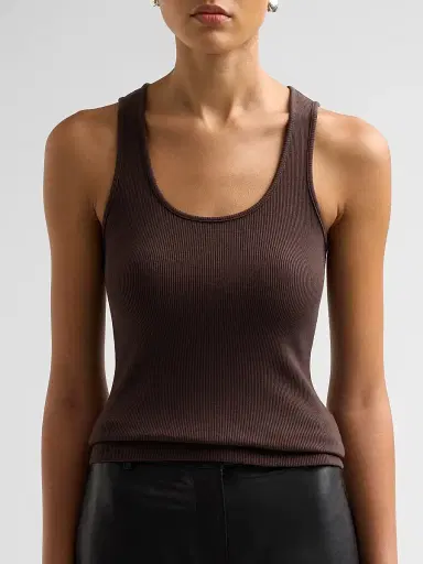 L'Agence Women's Adira Rib-Knit Tank | Thumbnail 5 L'Agence Women's Adira Rib-Knit Tank | Thumbnail 5
