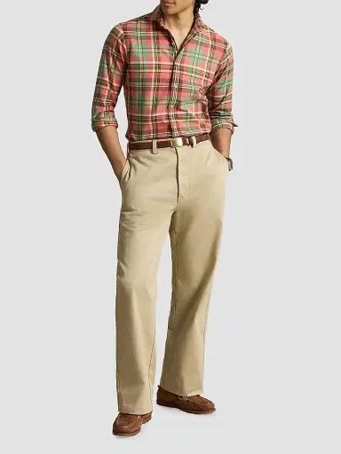 Polo Ralph Lauren Men's Classic-Fit Plaid Flannel Shirt | Thumbnail 2 Polo Ralph Lauren Men's Classic-Fit Plaid Flannel Shirt | Thumbnail 2