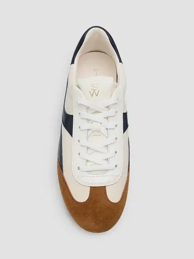 Stuart Weitzman Women's Vander Suede Low-Top Sneakers | Thumbnail 6 Stuart Weitzman Women's Vander Suede Low-Top Sneakers | Thumbnail 6