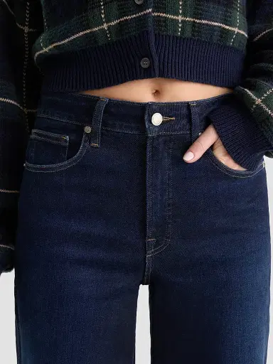 GOOD AMERICAN Women's Good Waist Palazzo Jeans | Thumbnail 5 GOOD AMERICAN Women's Good Waist Palazzo Jeans | Thumbnail 5