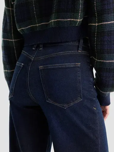 GOOD AMERICAN Women's Good Waist Palazzo Jeans | Thumbnail 6 GOOD AMERICAN Women's Good Waist Palazzo Jeans | Thumbnail 6