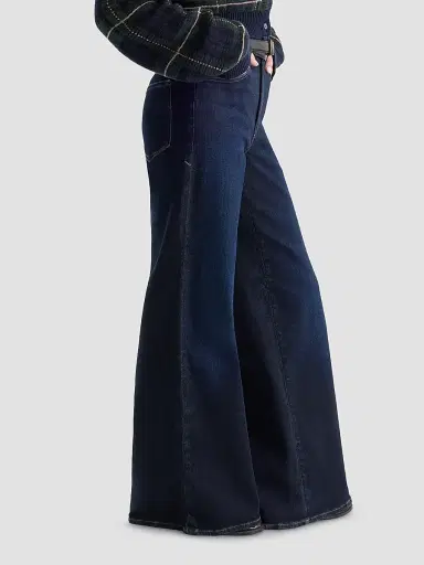 GOOD AMERICAN Women's Good Waist Palazzo Jeans | Thumbnail 7 GOOD AMERICAN Women's Good Waist Palazzo Jeans | Thumbnail 7