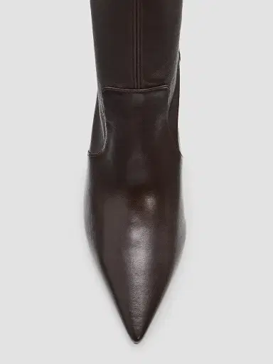 Stuart Weitzman Women's Stuart 75MM Leather Power Boots | Thumbnail 6 Stuart Weitzman Women's Stuart 75MM Leather Power Boots | Thumbnail 6
