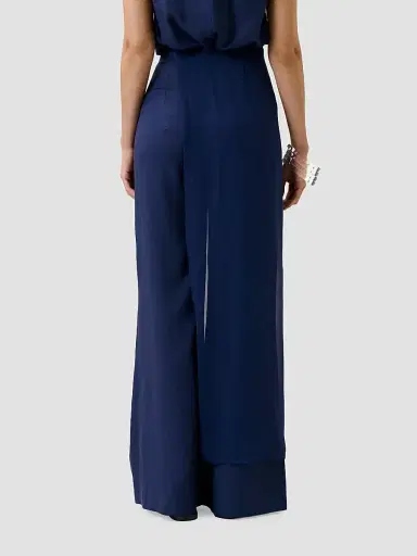 Silvia Tcherassi Women's Gaucin Wrap Wide-Leg Pants | Thumbnail 3 Silvia Tcherassi Women's Gaucin Wrap Wide-Leg Pants | Thumbnail 3