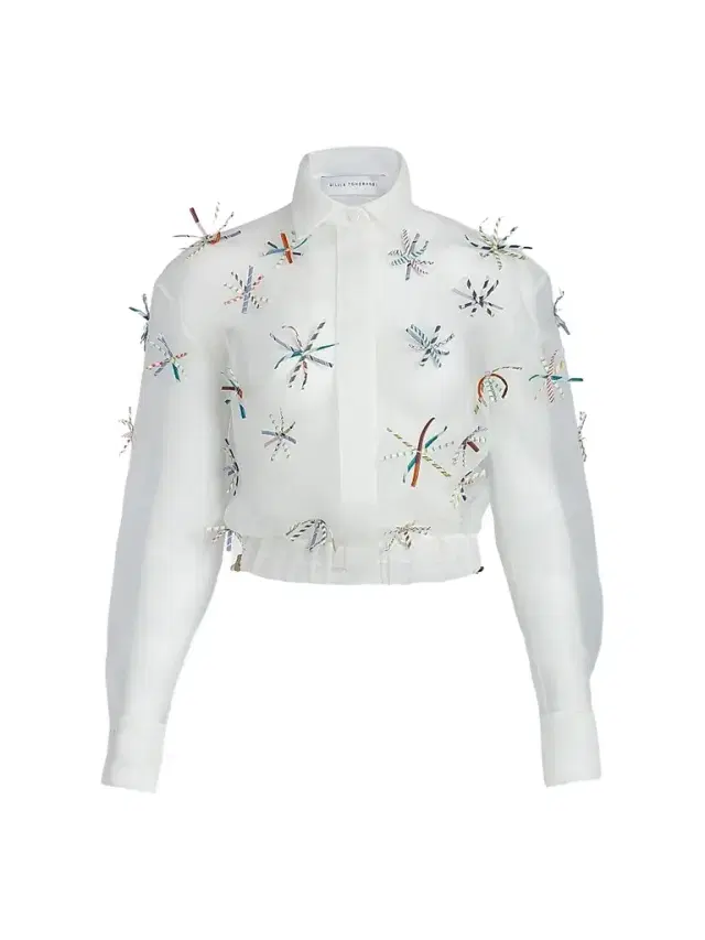 Women's Katniss Embroidered Cropped Jacket Women's Katniss Embroidered Cropped Jacket