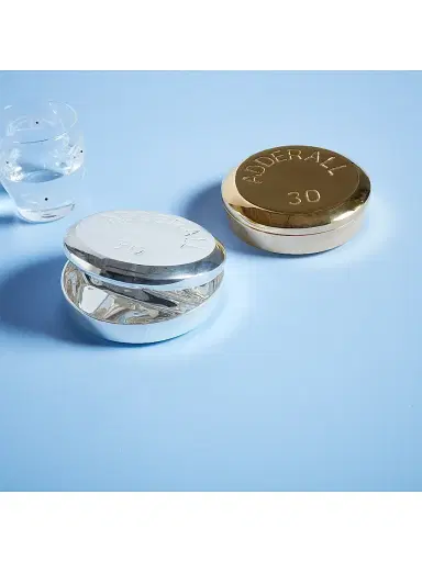 Jonathan Adler Brass Adderall Pill Box | Thumbnail 2 Jonathan Adler Brass Adderall Pill Box | Thumbnail 2