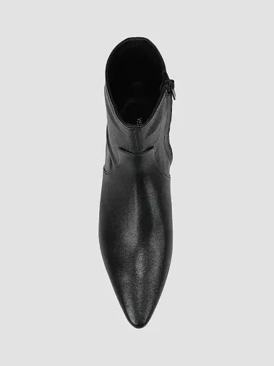 Veronica Beard Women's Glina 25MM Leather Boots | Thumbnail 4 Veronica Beard Women's Glina 25MM Leather Boots | Thumbnail 4