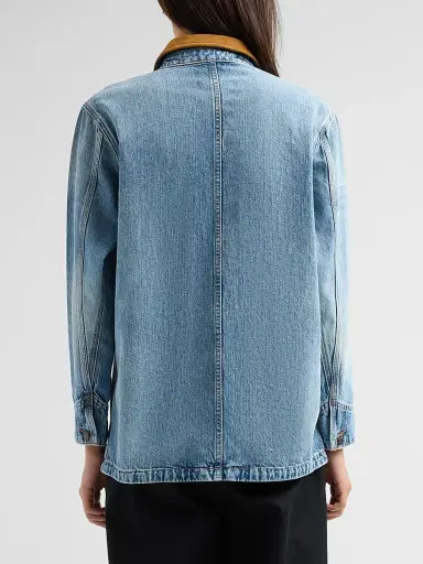 Johnny Was Women's California Sunrise Denim Jacket | Thumbnail 3 Johnny Was Women's California Sunrise Denim Jacket | Thumbnail 3
