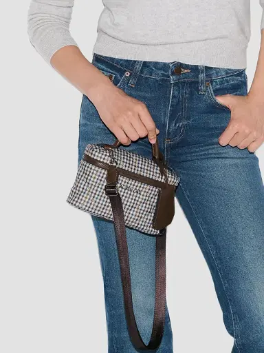 MZ Wallace Women's Daily Houndstooth Vanity Bag | Thumbnail 3 MZ Wallace Women's Daily Houndstooth Vanity Bag | Thumbnail 3