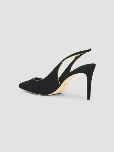 L'Agence Women's Vichy II 85MM Suede Slingback Pumps | Thumbnail 2 L'Agence Women's Vichy II 85MM Suede Slingback Pumps | Thumbnail 2