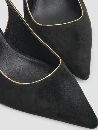 L'Agence Women's Vichy II 85MM Suede Slingback Pumps | Thumbnail 3 L'Agence Women's Vichy II 85MM Suede Slingback Pumps | Thumbnail 3