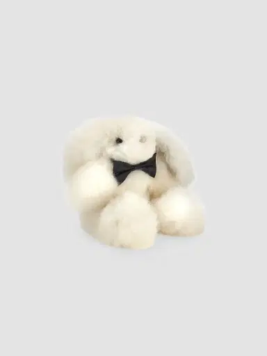 Weich Couture Alpaca Unisex Milo Alpaca Fur Stuffed Rabbit | Thumbnail 2 Weich Couture Alpaca Unisex Milo Alpaca Fur Stuffed Rabbit | Thumbnail 2
