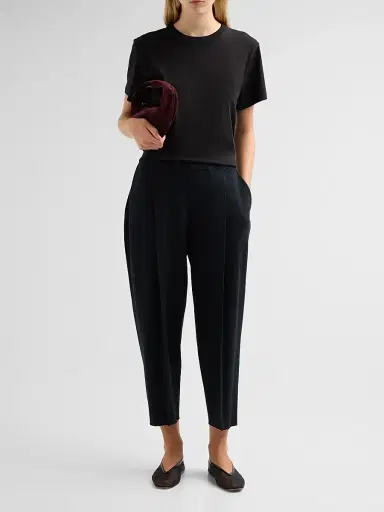 Issey Miyake Women's Campagne Cotton-Blend Pants | Thumbnail 2 Issey Miyake Women's Campagne Cotton-Blend Pants | Thumbnail 2