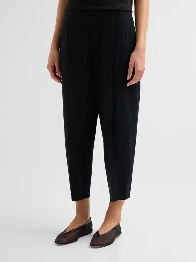 Issey Miyake Women's Campagne Cotton-Blend Pants | Thumbnail 4 Issey Miyake Women's Campagne Cotton-Blend Pants | Thumbnail 4