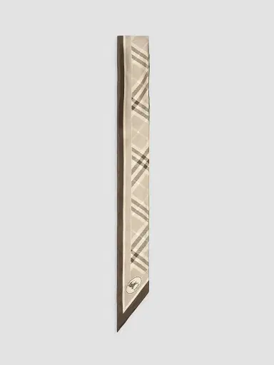 Burberry Women's Bordered Check Cashmere Scarf | Thumbnail 4 Burberry Women's Bordered Check Cashmere Scarf | Thumbnail 4