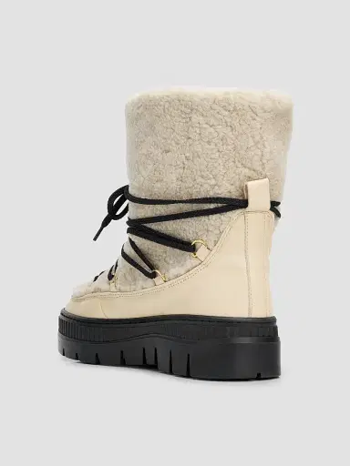 Pollini Women's Sherpa Ankle Boots | Thumbnail 4 Pollini Women's Sherpa Ankle Boots | Thumbnail 4