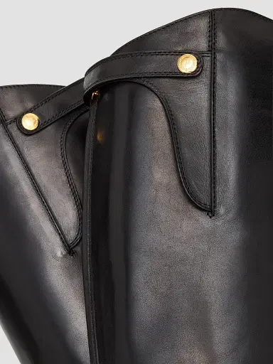 Pollini Women's Knee-High Leather Riding Boots | Thumbnail 5 Pollini Women's Knee-High Leather Riding Boots | Thumbnail 5