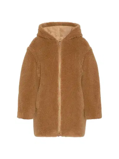 Max Mara Women's Teddy Fabric Coat | Thumbnail 1 Max Mara Women's Teddy Fabric Coat | Thumbnail 1