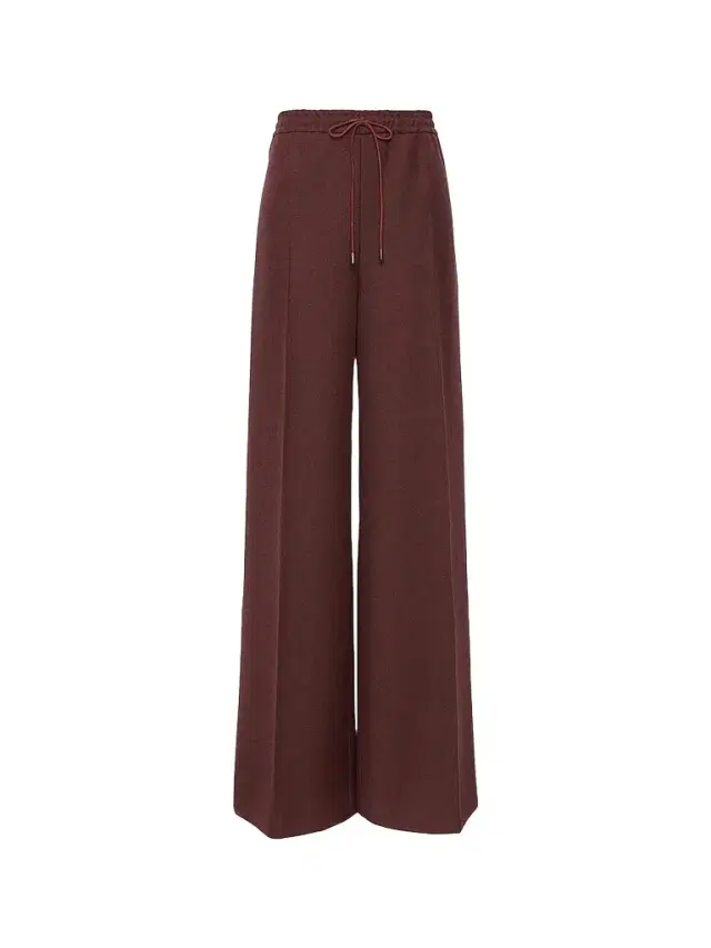 Women's Denim Effect Wool Wide Leg Trousers Women's Denim Effect Wool Wide Leg Trousers