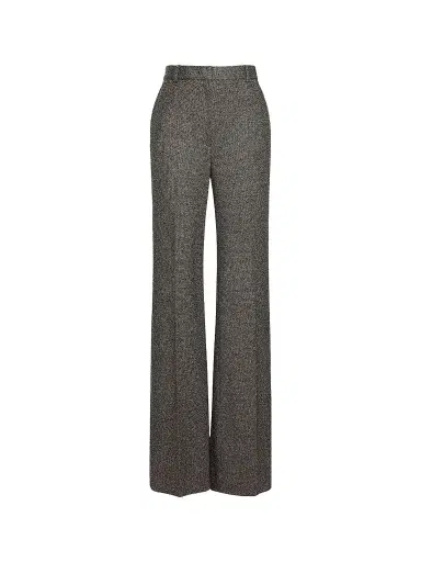 Max Mara Women's Flared Jacquard Jersey Trousers | Thumbnail 1 Max Mara Women's Flared Jacquard Jersey Trousers | Thumbnail 1
