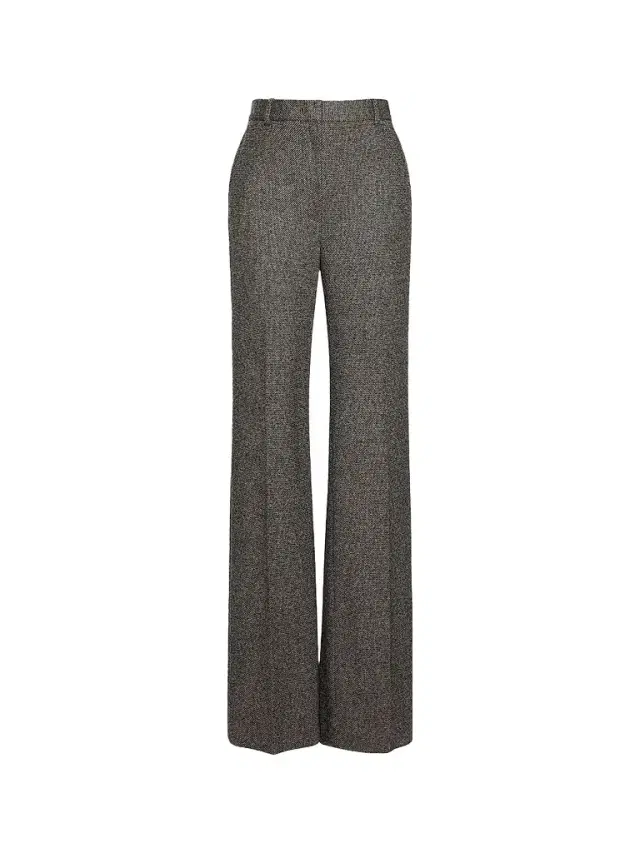 Women's Flared Jacquard Jersey Trousers Women's Flared Jacquard Jersey Trousers