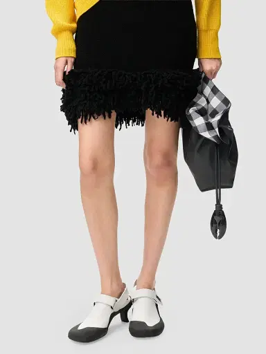 Loewe Women's x Cosima Von Bonin Flamenco Leather Clutch | Thumbnail 2 Loewe Women's x Cosima Von Bonin Flamenco Leather Clutch | Thumbnail 2