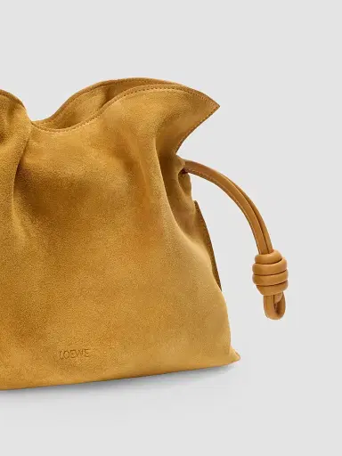 Loewe Women's Flamenco Suede Clutch | Thumbnail 4 Loewe Women's Flamenco Suede Clutch | Thumbnail 4