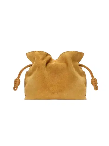 Loewe Women's Flamenco Suede Clutch | Thumbnail 1 Loewe Women's Flamenco Suede Clutch | Thumbnail 1