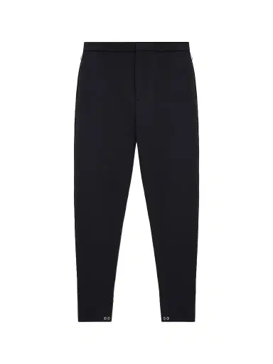 Loewe Men's Flat-Front Tapered Trousers | Thumbnail 1 Loewe Men's Flat-Front Tapered Trousers | Thumbnail 1