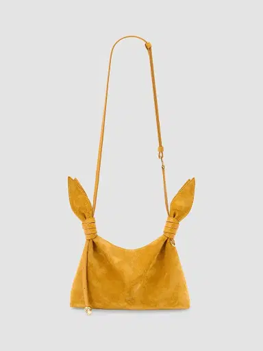Loewe Women's Scarf Mini Suede Shoulder Bag | Thumbnail 6 Loewe Women's Scarf Mini Suede Shoulder Bag | Thumbnail 6