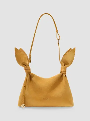 Loewe Women's Scarf Mini Suede Shoulder Bag | Thumbnail 7 Loewe Women's Scarf Mini Suede Shoulder Bag | Thumbnail 7