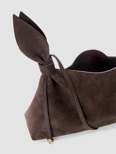 Loewe Women's Scarf Mini Suede Shoulder Bag | Thumbnail 5 Loewe Women's Scarf Mini Suede Shoulder Bag | Thumbnail 5