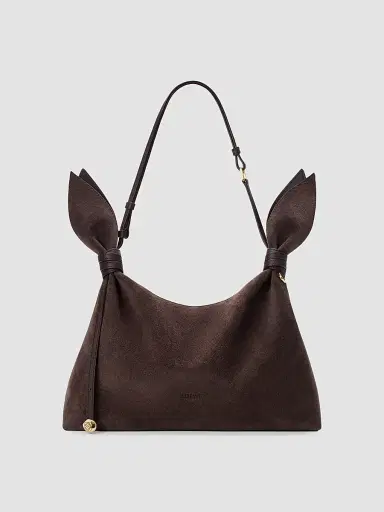 Loewe Women's Scarf Mini Suede Shoulder Bag | Thumbnail 7 Loewe Women's Scarf Mini Suede Shoulder Bag | Thumbnail 7
