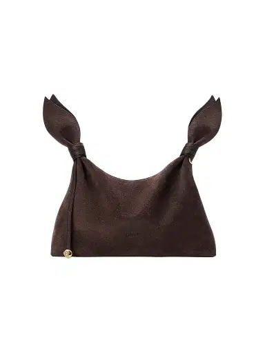 Loewe Women's Scarf Mini Suede Shoulder Bag | Thumbnail 1 Loewe Women's Scarf Mini Suede Shoulder Bag | Thumbnail 1