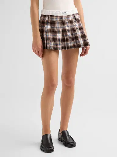 Ksubi Women's Boxer Plaid Skort | Thumbnail 4 Ksubi Women's Boxer Plaid Skort | Thumbnail 4