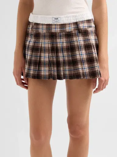 Ksubi Women's Boxer Plaid Skort | Thumbnail 5 Ksubi Women's Boxer Plaid Skort | Thumbnail 5