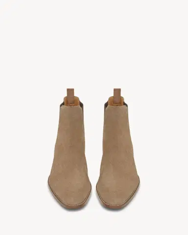 Yves Saint Laurent Wyatt Chelsea Boots in suede | Thumbnail 2 Yves Saint Laurent Wyatt Chelsea Boots in suede | Thumbnail 2