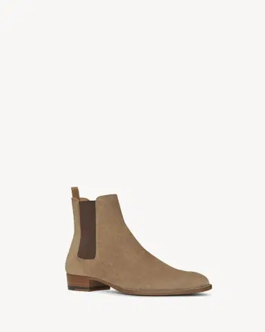 Yves Saint Laurent Wyatt Chelsea Boots in suede | Thumbnail 3 Yves Saint Laurent Wyatt Chelsea Boots in suede | Thumbnail 3