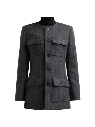 Nili Lotan Women's Jenette Pinstripe Wool Jacket | Thumbnail 1 Nili Lotan Women's Jenette Pinstripe Wool Jacket | Thumbnail 1