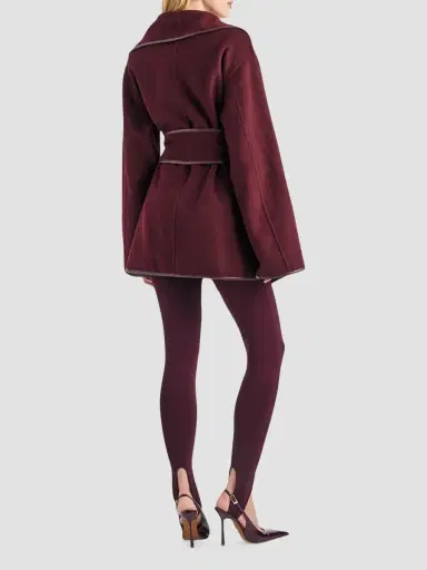 SEROYA Women's Dulcetta Wool-Blend Coat | Thumbnail 3 SEROYA Women's Dulcetta Wool-Blend Coat | Thumbnail 3