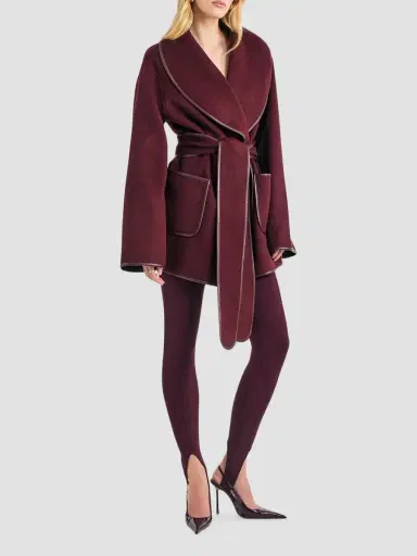 SEROYA Women's Dulcetta Wool-Blend Coat | Thumbnail 6 SEROYA Women's Dulcetta Wool-Blend Coat | Thumbnail 6