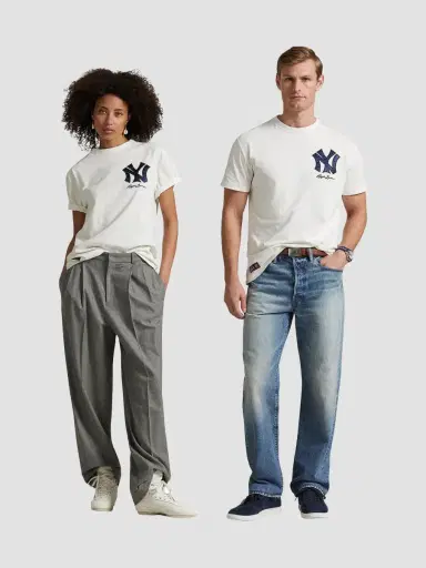 Polo Ralph Lauren Men's Yankees Jersey T-Shirt | Thumbnail 10 Polo Ralph Lauren Men's Yankees Jersey T-Shirt | Thumbnail 10