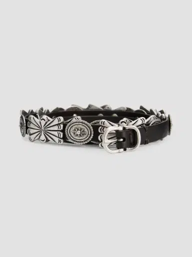 Johnny Was Women's Armatura Italian Leather Conch Belt | Thumbnail 2 Johnny Was Women's Armatura Italian Leather Conch Belt | Thumbnail 2