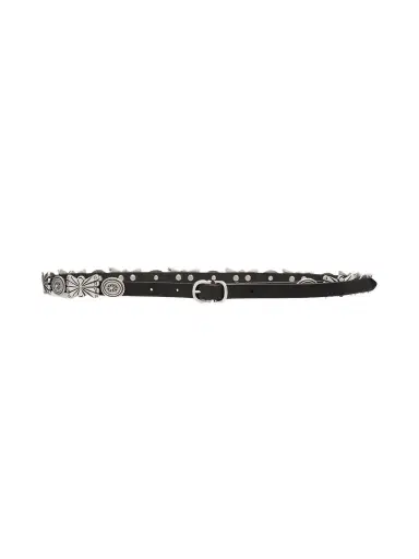 Johnny Was Women's Armatura Italian Leather Conch Belt | Thumbnail 1 Johnny Was Women's Armatura Italian Leather Conch Belt | Thumbnail 1