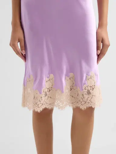 DÔEN Women's Elowette Silk & Lace Midi-Skirt | Thumbnail 5 DÔEN Women's Elowette Silk & Lace Midi-Skirt | Thumbnail 5