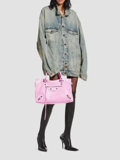 Balenciaga Women's Le City Medium Tote Bag | Thumbnail 2 Balenciaga Women's Le City Medium Tote Bag | Thumbnail 2