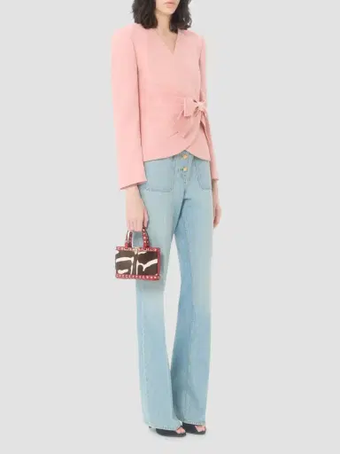 Valentino Women's Rockstud Mini Top Handle Bag | Thumbnail 2 Valentino Women's Rockstud Mini Top Handle Bag | Thumbnail 2