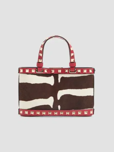 Valentino Women's Rockstud Mini Top Handle Bag | Thumbnail 4 Valentino Women's Rockstud Mini Top Handle Bag | Thumbnail 4